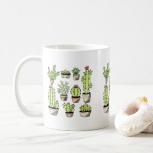 Sukkuline auf einer Tasse