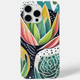 Sukkulturen in grün und rosa Case-Mate iPhone hülle