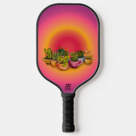 Sukkulturen in Kaffee Cups Kohlenfaser-Verschluss Pickleball Schläger