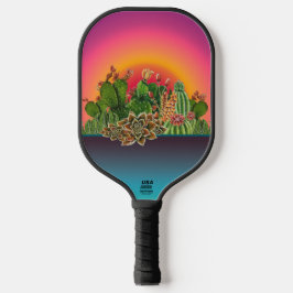 Sukkulturen in Kaffee Cups Kohlenfaser-Verschluss Pickleball Schläger