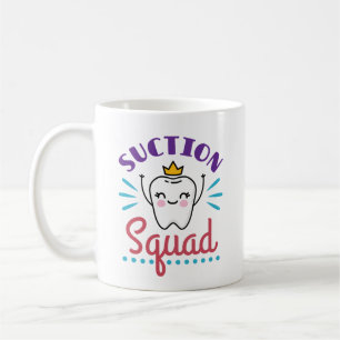 Suktionsplatz Zahnmediziner-Hygieneservice Kaffeetasse