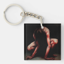 Sukubus in Not | Akrylischer Schlüsselanhänger