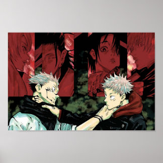 sukuna und itadori poster