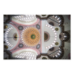 Suleymaniye Moschee in Istanbul Fotodruck