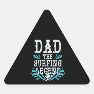 Sulfing Lover Vater Sulfing Sailor Spirit Legend Dreieckiger Aufkleber