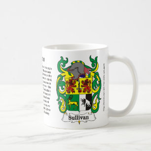 Sullivan-Familienwappen-Tasse Kaffeetasse
