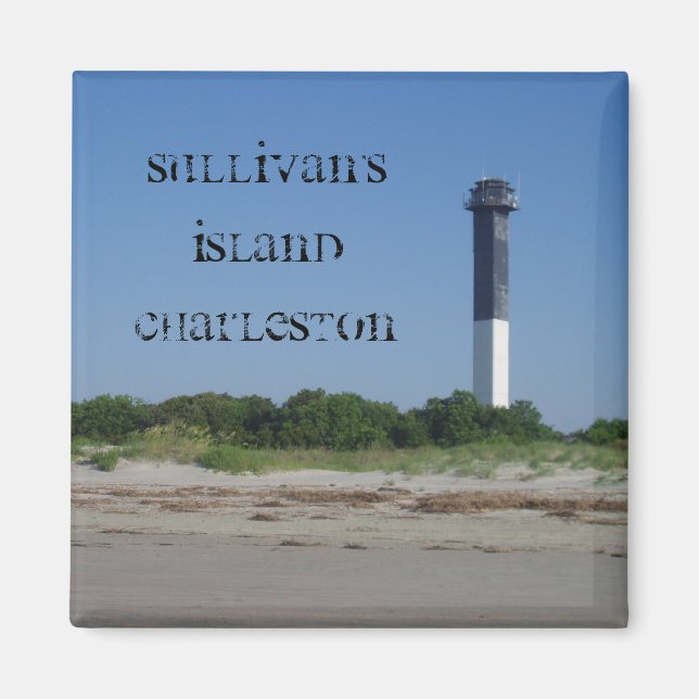 Sullivan Island Magnet, Charleston SC Magnet (Vorne)