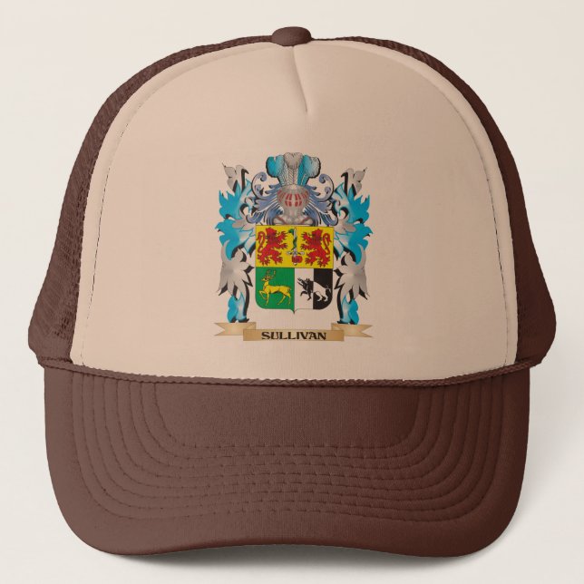 Sullivan-Wappen - Familienwappen Truckerkappe (Vorderseite)