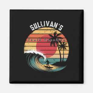 Sullivans South Carolina Beach-Surfen Magnet