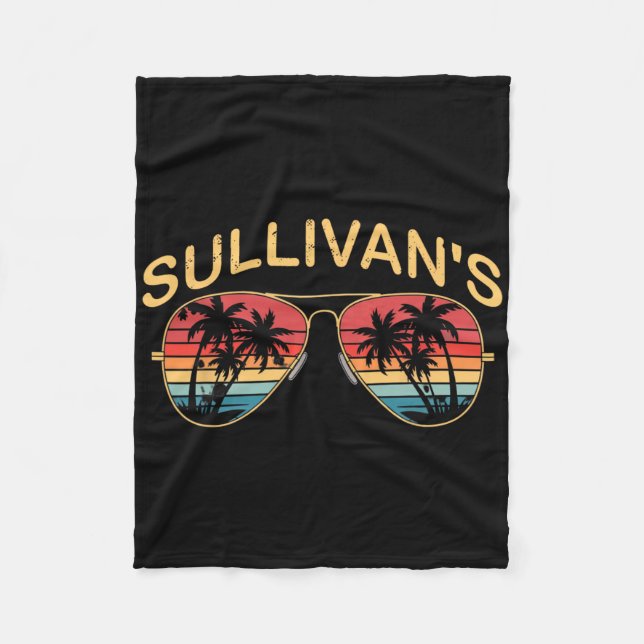 Sullivan's South Carolina Men Women Souvenir Surfb Fleecedecke (Vorderseite)