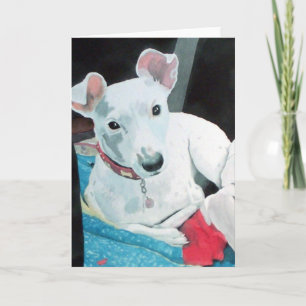 Sully die Jack-Russell-Terrier-Gruß-Karte Karte