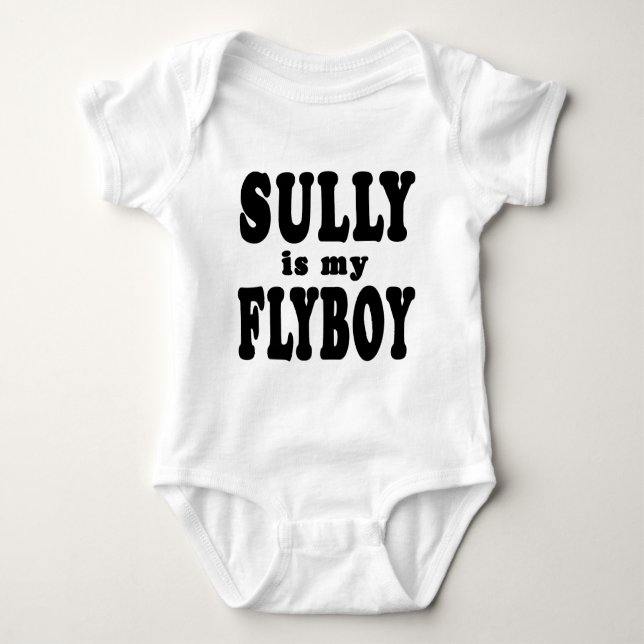 Sully ist mein Flyboy Baby Strampler (Vorderseite)