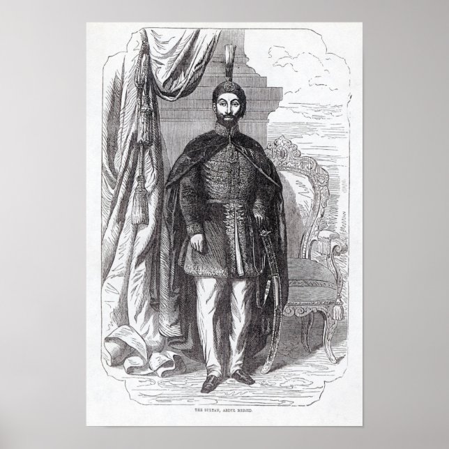 Sultan Abdul Medjid Poster (Vorne)