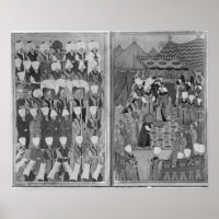 Sultan Ahmed III verteilt Geld