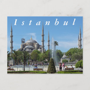 Sultan Ahmed Mosque. Postkarte