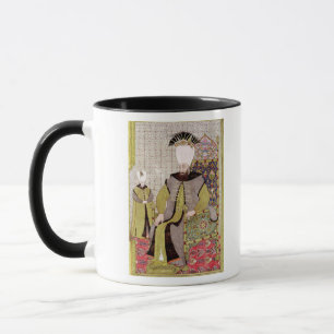 Sultan Ahmet III und der Erb zum Thron Tasse