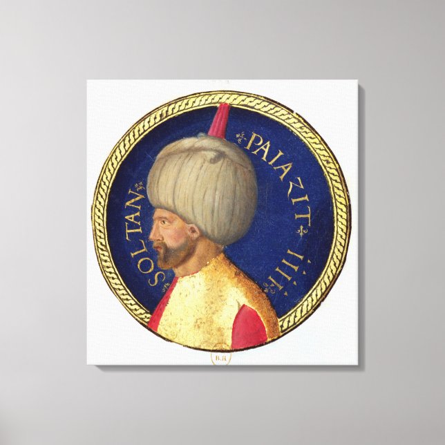 Sultan Bayezid I Leinwanddruck (Vorderseite)