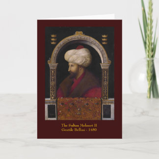Sultan Greeting Card Karte