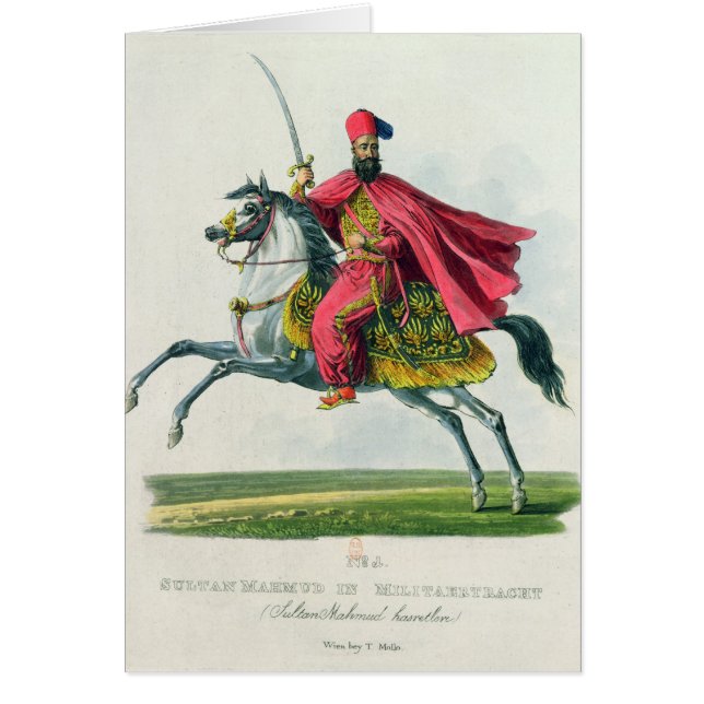 Sultan Mahmud II 1829 (Devant)