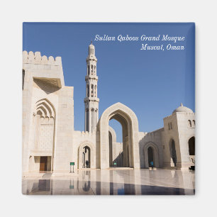 Sultan Qaboos Grand Moschee in Muscat, Oman Magnet