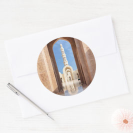 Sultan Qaboos Grand Mosque Runder Aufkleber
