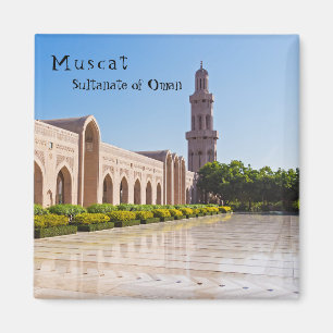 Sultan-Qabus-Moschee in Maskat, Oman Magnet