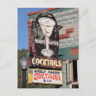 Sultana Bar an der Route 66 Postkarte