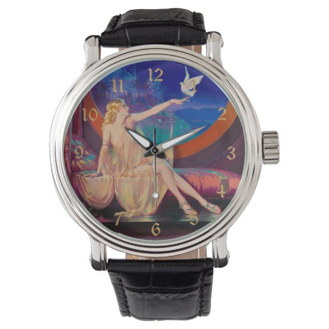 Sultana, das arabische Sultanat's Concubine 1925 Armbanduhr (Vorderseite)