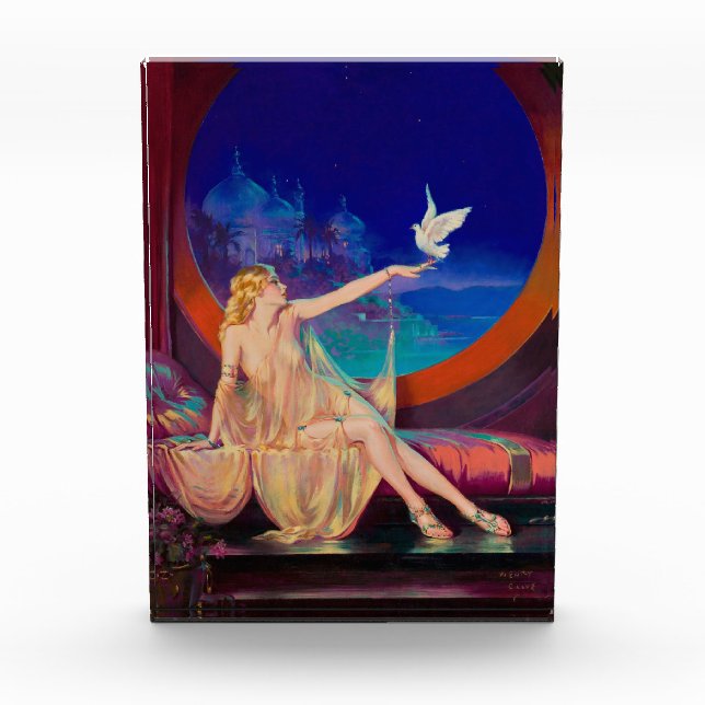 Sultana, das arabische Sultanat's Concubine 1925 Fotoblock (Vorderseite)