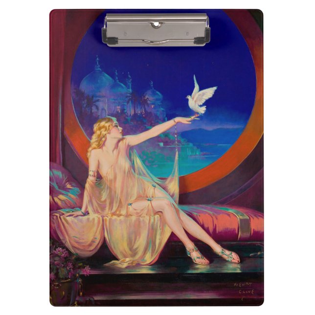 Sultana, das arabische Sultanat's Concubine 1925 Klemmbrett (Vorderseite)