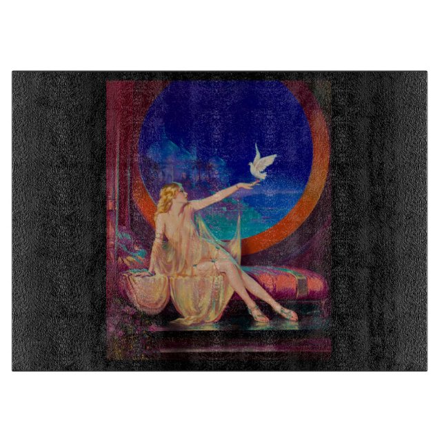 Sultana, das arabische Sultanat's Concubine 1925 Schneidebrett (Vorderseite)