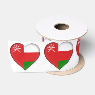 Sultanat der Oman-Flagge Satinband