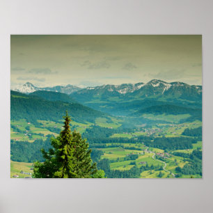 Sulzberg, Österreich Poster