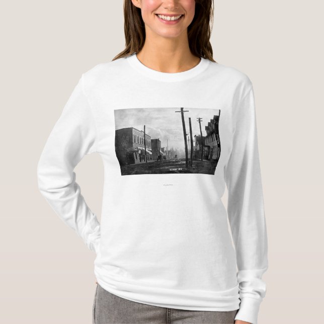 Sumas, WashingtonA Straße SceneSumas, WA T-Shirt (Vorderseite)