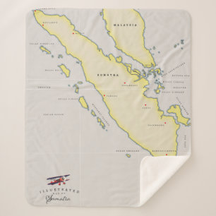 Sumatra-Karte Sherpadecke