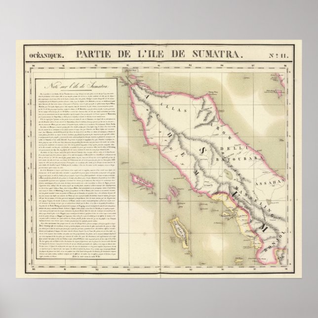 Sumatra Ozeanien Nr. 11 Poster (Vorne)