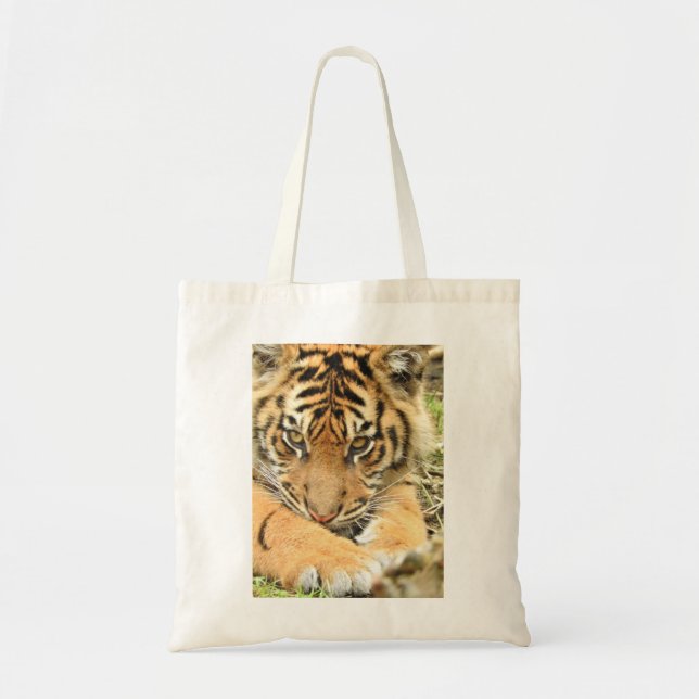 Sumatran Tiger Cub Tragetasche (Vorne)