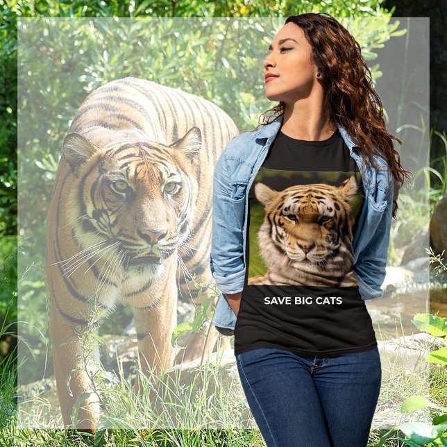 Sumatran Tiger Portrait T - Shirt (Von Creator hochgeladen)