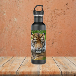 Sumatran Tiger Wildlife Foto Trinkflasche
