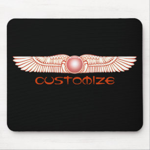 Sumerische Anunnaki Winged Sun-Scheibe Mousepad