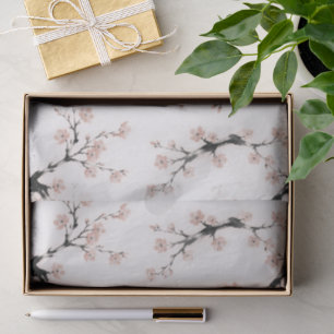 Sumi-E-Tinte Kirschblüte Seidenpapier