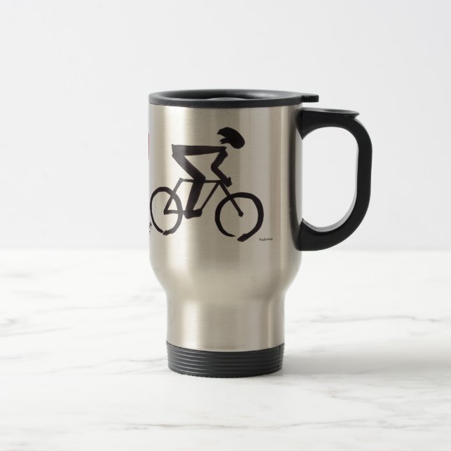 SumiCyclist "abgespaltene" Tasse (Rechts)