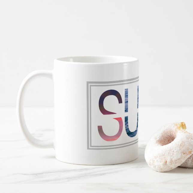 Sumix Logo-Tasse Kaffeetasse (Mit Donut)