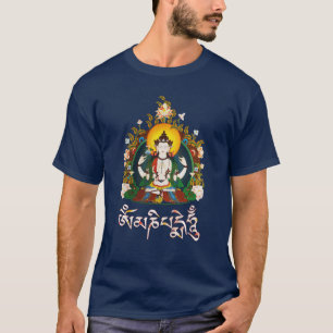 Summen-Tibetaner Buddhas Amitabha OM Mani Padme T-Shirt