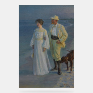 Summer Abend am Skagen Beach Acrylschild