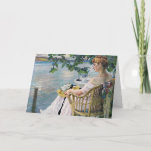 Summer Abend   Edward Cucuel Karte