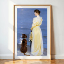 Summer Abend in Skagen, P.S.Krøyer, Art