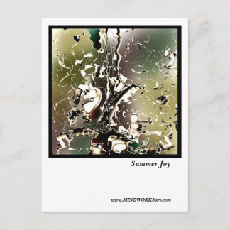 Summer Abend Postkarte