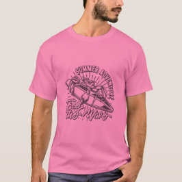 Summer Adventure Vintag Surf Design T-Shirt