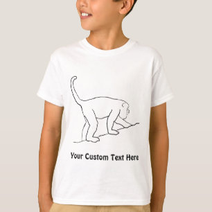 Summer-Affe, gehend T-Shirt